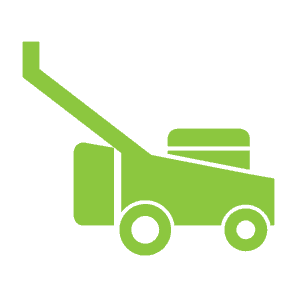 green lawnmower icon